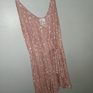 Coral Stars tank romper. New without tags